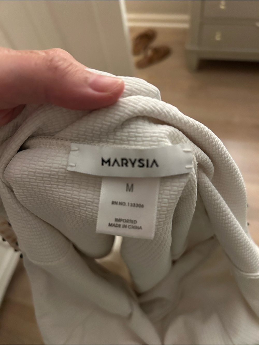 Marysia Swim White Textured one piece - Picture 4 of 4